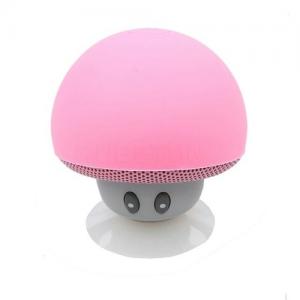 Bocina Bluetooth honguito es muy práctico y  pequeño, su sonido es de muy buena 