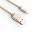 El cable USB LDNIO LS24 con sistema android, Permite cargar dispositivos con sal